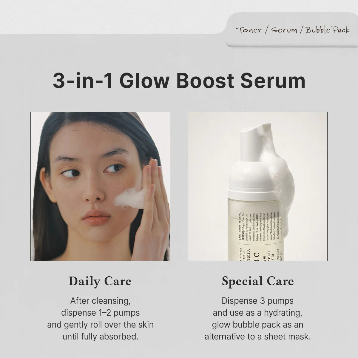 Suero batido ABC Glow