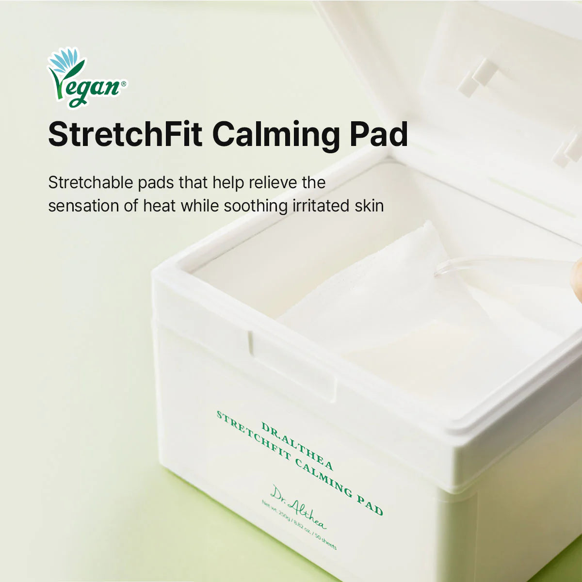 Almohadilla calmante StretchFit (50 piezas)