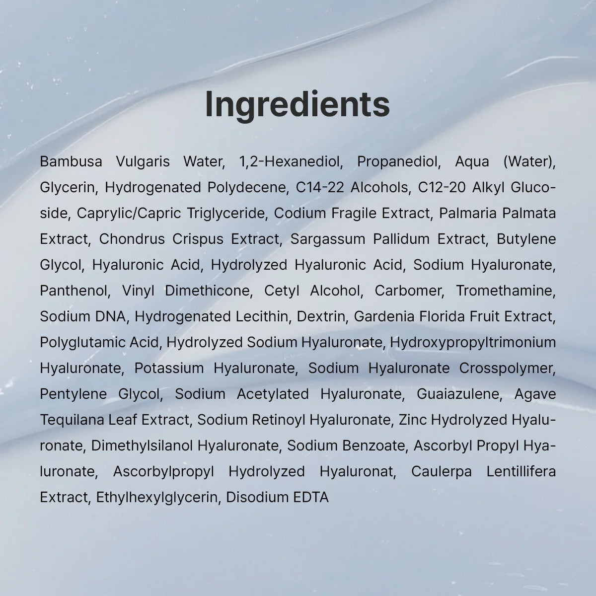 Crema acuosa Aqua Marine