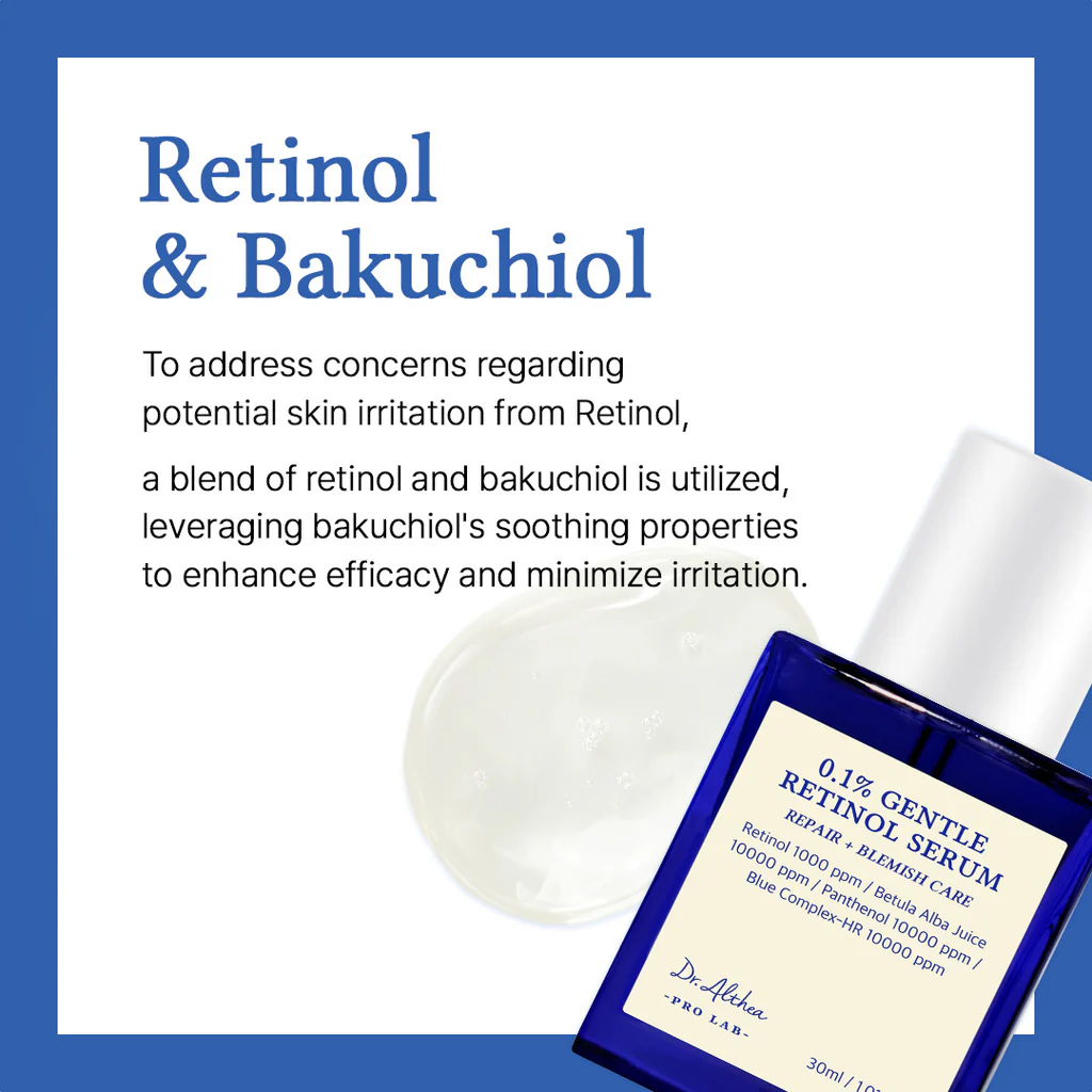 0,1 Suero de retinol suave