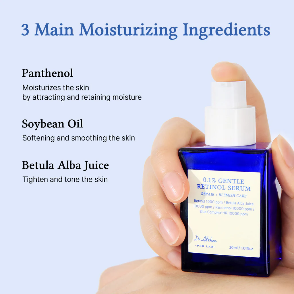 0,1 Suero de retinol suave