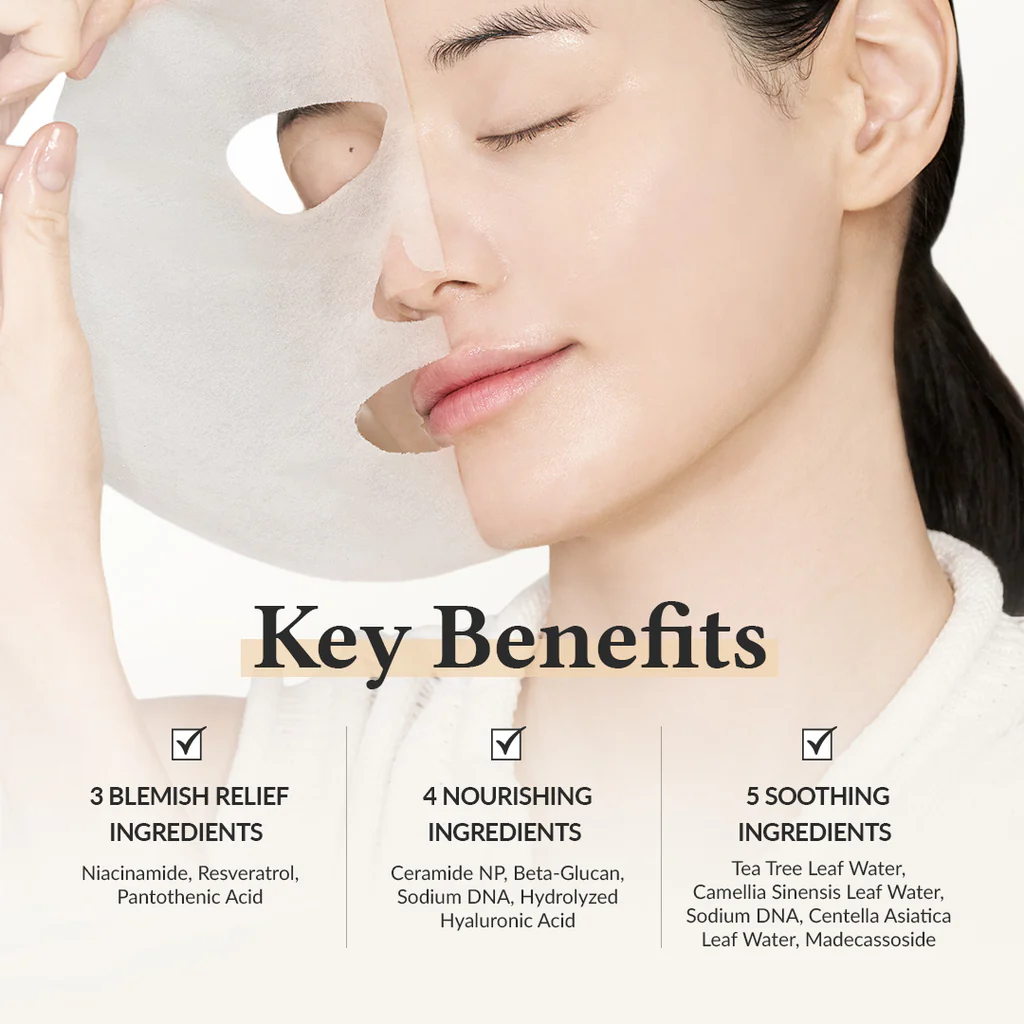 Mascarilla de crema de alivio 345 (paquete de 4)